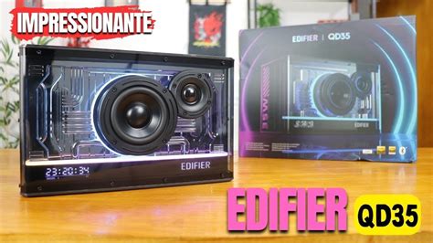 EDIFIER QD35 VEJA ESTE VÍDEO ANTES DE COMPRAR UNBOXING REVIEW E