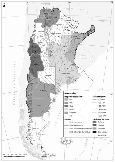 Argentina análisis de la concentración territorial de las plantaciones