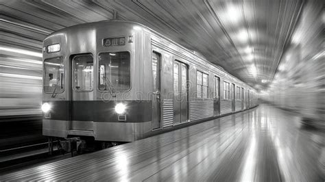 Motion Blur Captures the Essence of Tokyo Subway in Vibrant Long Exposure Artistry Stock Image ...