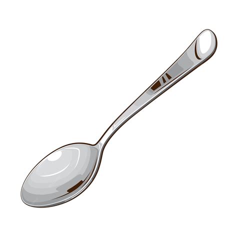 Premium Vector | Tea spoon Illustration