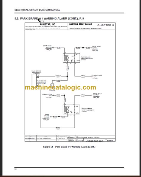 NAVISTAR IC BUS RE SERIES CIRCUIT DIAGRAMS – Machine Catalogic