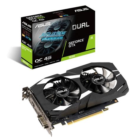 ASUS GeForce GTX 1650 Dual OC características especificaciones y