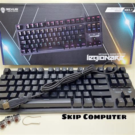 Jual Keyboard Rexus Mx Legionare Gaming Keyboard Brown Switch Kota