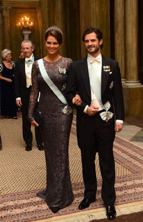 Swedish Princess Madeleine And Prince Carl Philip Arrive For The Royal Banquet Held For Nobel