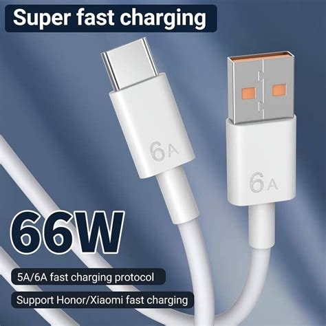 Genuine Huawei Honor Usb Type C A Supercharge Data Cable Cable W