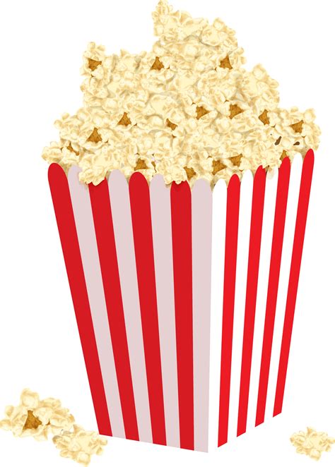 Popcorn Box Clipart Png Popcorn Box Transparent Png Full Size