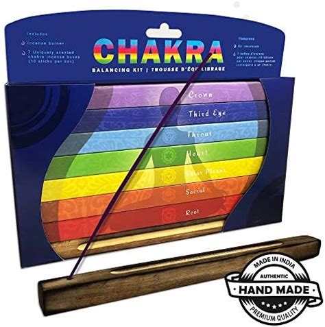 Chakra Luck Premium Incense Sticks Chakras From Crown To Root