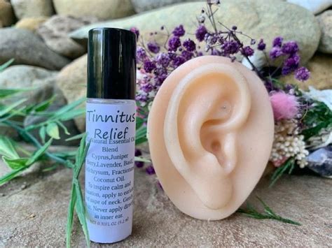 Tinnitus Relief Roll On Essential Oils Blend For Tinnitus Tinnitus Relief Ear Ringing Relief