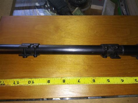 Authentic Vintage Mossberg No M4d 1940s 50s Rifle Scope With Mount