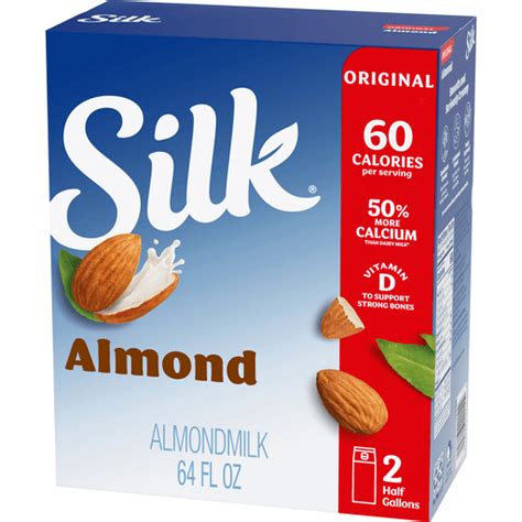 Silk Almond Milk Original Nutrition