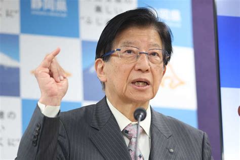 静岡・川勝平太知事、辞職願を提出 提出早めたのは「県政の空白短くするため」 「県民に迷惑がかかっている」自覚も（12ページ） サンスポ