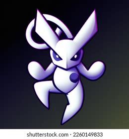 Pokemon That Looks Like Electric Mewtwo AI 생성 이미지 2260149833 Shutterstock