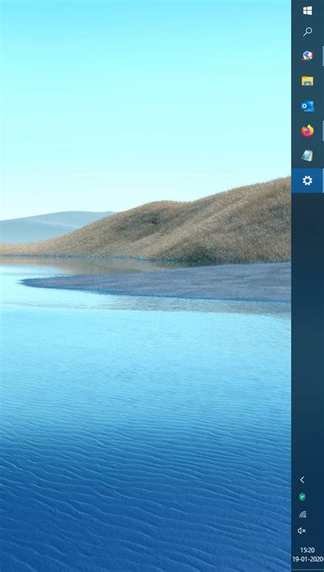 how to change the location of the taskbar