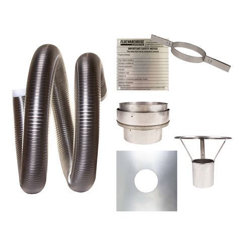 Chimney Flue Liner 316L & Fitting Kit 505 - £227.44