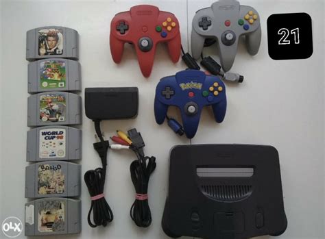 Nintendo 64 set 8 igrica čitaj pod detaljno Konzole OLX ba