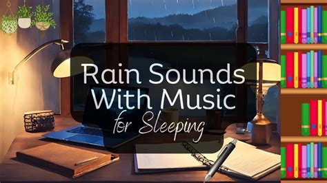 Rain Sounds with Music| #rainsounds #deepsleepmusic #sleep #relaxing - YouTube