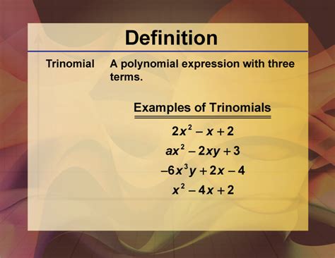 Definition--Polynomial Concepts--Polynomial Function | Media4Math