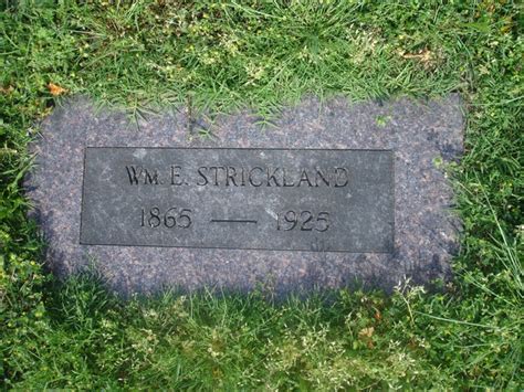 William Enoch Strickland Memorial Find A Grave