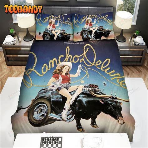 Jimmy Buffett Album Cover Rancho Deluxe Bed Sets For Fan