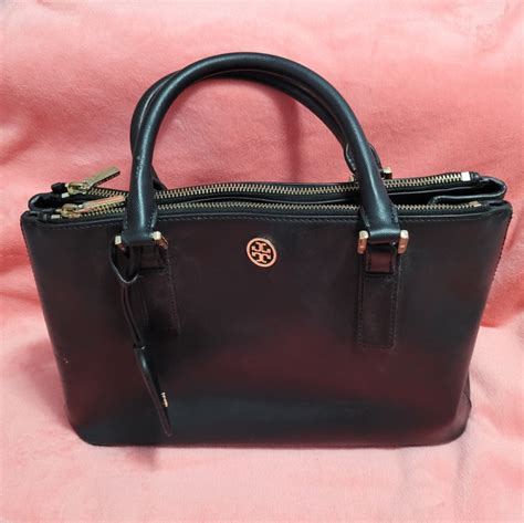 Authentic Tony Burch Black Handbag Ladies Luxury Bags And Wallets On