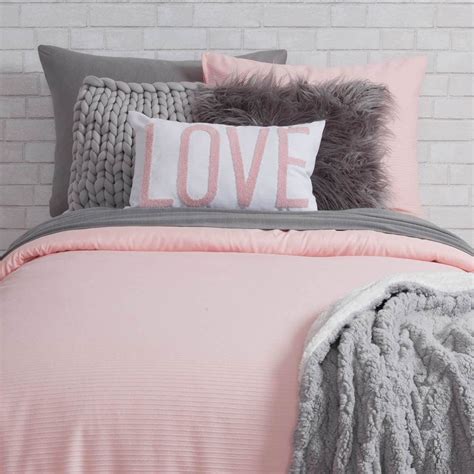 Love Terry Pillow Dormify Pink And Grey Room Pink And Grey Bedding