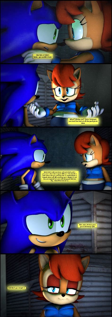 The Pixel-Den on Tumblr: Here’s a couple of comics of Sonic and Sally