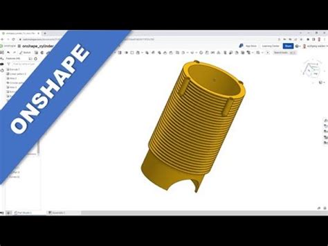 Zylinder Cylinder Another Way Onshape Training Part Design