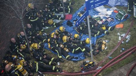 London Fire Trauma Counselling For Grenfell Tower Crews BBC News