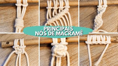 Como Fazer O Nó De Monja Passo A Passo Macrame - PRINCIPAIS NÓS DE MACRAMÊ | Tutorial para Iniciantes | Aprenda Passo a ...
