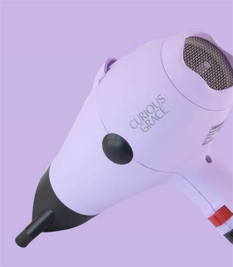 Curious Grace Ionic Hair Dryer Lilac Burst Shop At Hairhouse