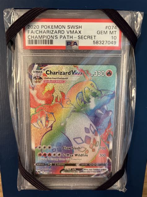 Mavin 2020 Pokemon Champion S Path 74 73 Charizard Vmax Rainbow