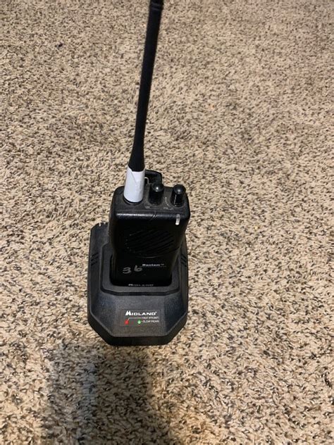 Midland Vhf Mobile Radio 70 170b With Charger Base Parts Ebay