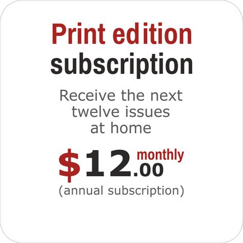 Print edition subscription – This Week in Palestine