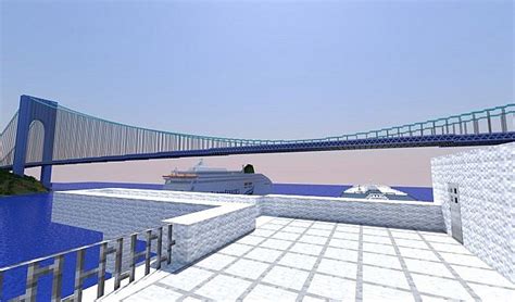 11 Verrazano Narrows Bridgebiggest Minecraft Map