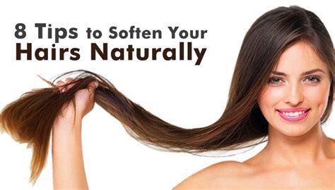 8 Tips to Soften Your Hairs Naturally - Smile Delivery Online