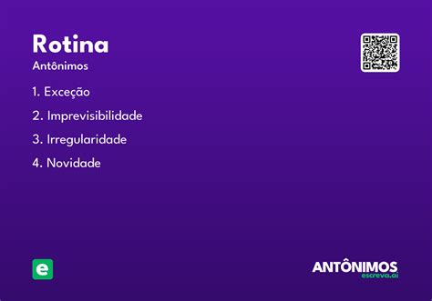 Qual O Significado De Rotina