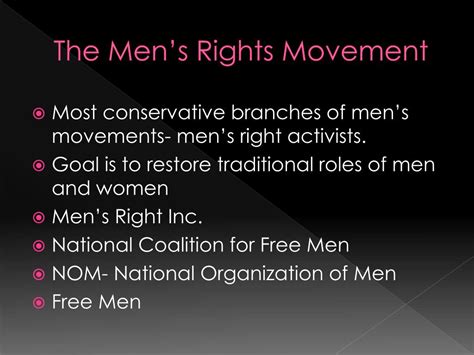 Ppt The Rhetorical Shaping Of Gender Men’s Movement In The United States By Jenae Elizalde