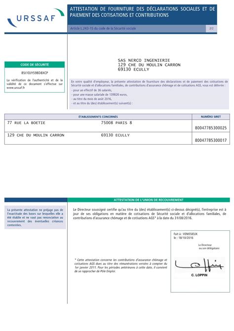 Modele Demande Attestation De Vigilance