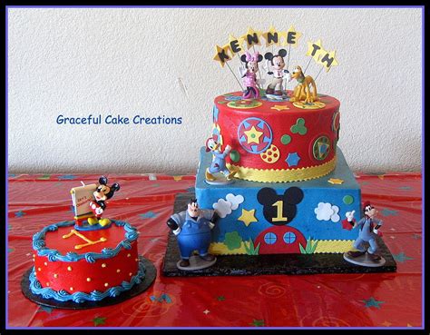 Mickey Mouse Clubhouse 1st Birthday Cake 1st Birthday Ideas