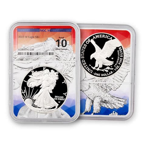 2023 Silver Eagle-Proof-Eagle Core-NGC X10