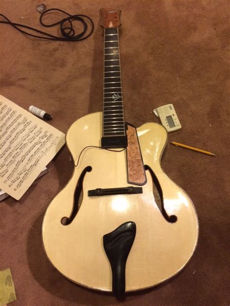 7 String Archtop Construction Blog — Jan Knutson Guitar Building