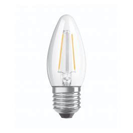 Osram Parathom Retrofit Classic LED E27 Candle Filament Clear 4 8W