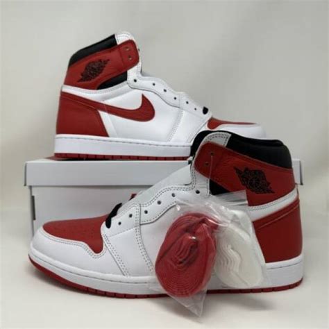 Nike Air Jordan Retro I 1 High Og Heritage 2022 Red Mens Size 13 555088 161 Kixify Marketplace