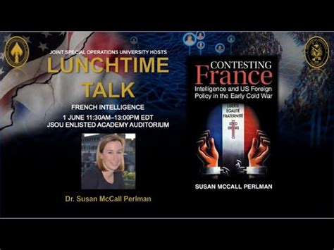 Thinkjsou Lunchtime Talk With Dr Perlman Contesting France Youtube