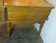 mid centry modern  table dunker auction