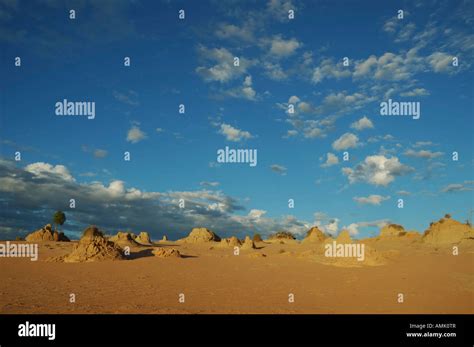 Sunset At The Walls Of China Eroded Clay Formations Mungo National Park