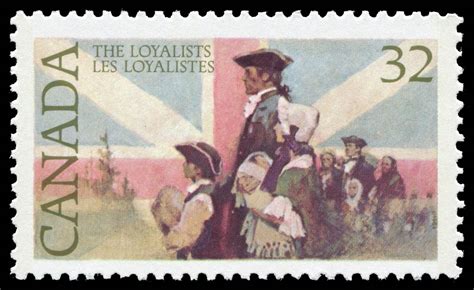 The Loyalists Canada Postage Stamp