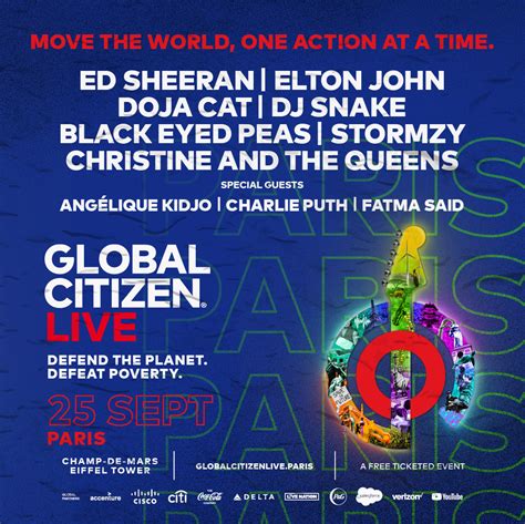 Global Citizen Live: Here’s Who’s Performing in Lagos, Paris, and NYC to Defend the Planet and ...