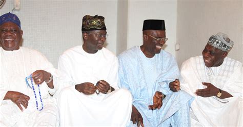 Strategic Index News Pictures Gov Fashola Chief Olusegun Obasanjo