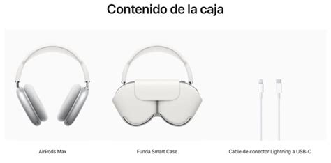 Nuevos Airpods Max Características Precio Y Ficha Técnica